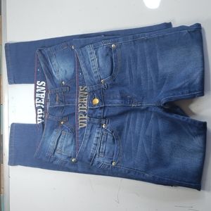 2 Pairs of Girls Vip Jeans size 10